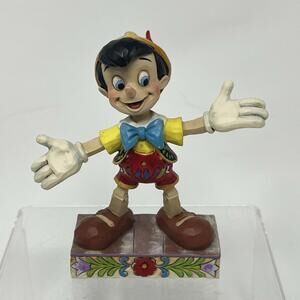 Enesco 4045249 Jim Shore Disney Got No Strings Pinnochio Figure With Box